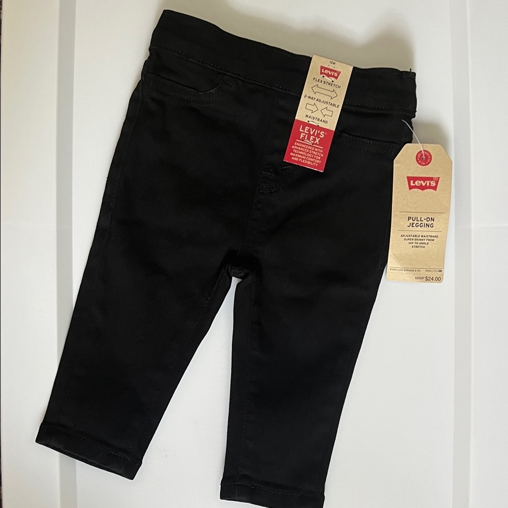 Levi's Black Pull-On Leggings